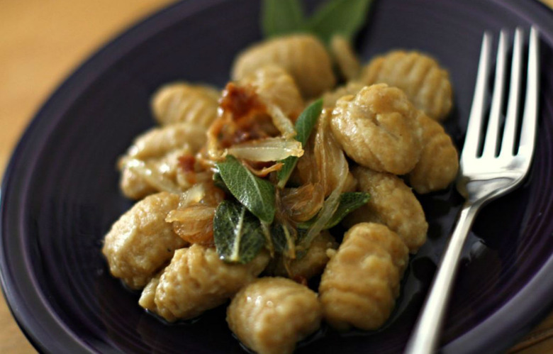 Gnocchi with brown butter
